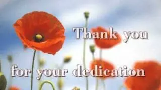 Remembrance Day - Lest We Forget